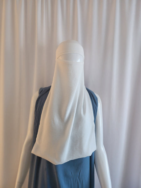 Ett- lager- niqab (dubbelt)    Fatima E
