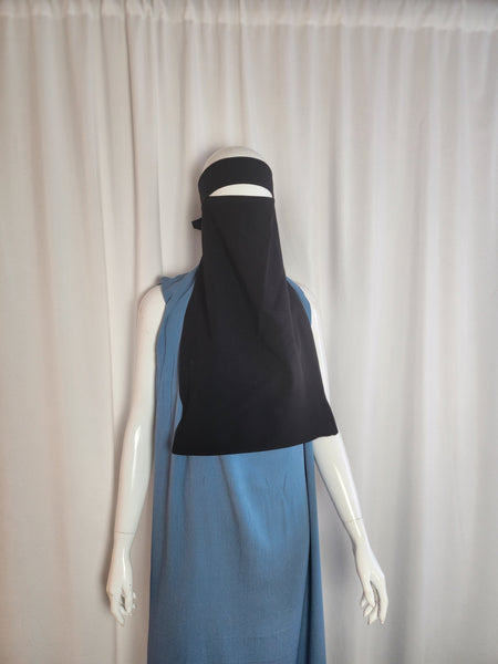 Ett- lager- niqab olika tyg    Fatima E