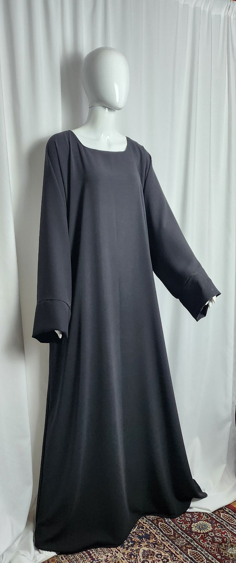 Abaya  m kimonoärm Lyxcrepe extra lång Fatima E