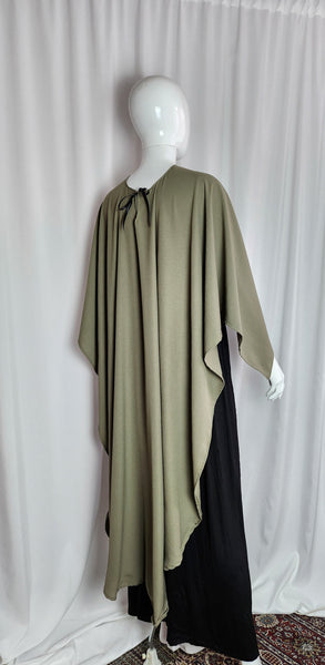 cape/poncho olika tyg