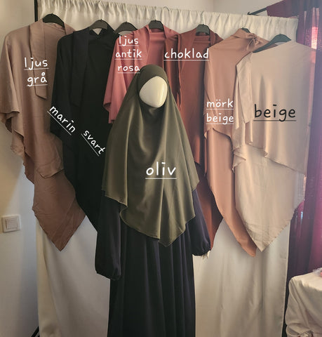 Khimar No 18 silky lite bredare