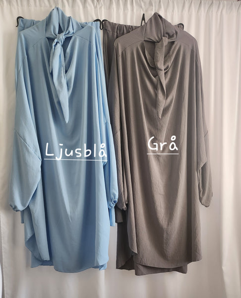 Jilbab no 45    sommarcrepe flera färger