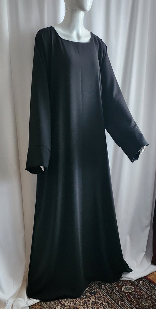 Abaya  m kimonoärm Lyxcrepe extra lång Fatima E