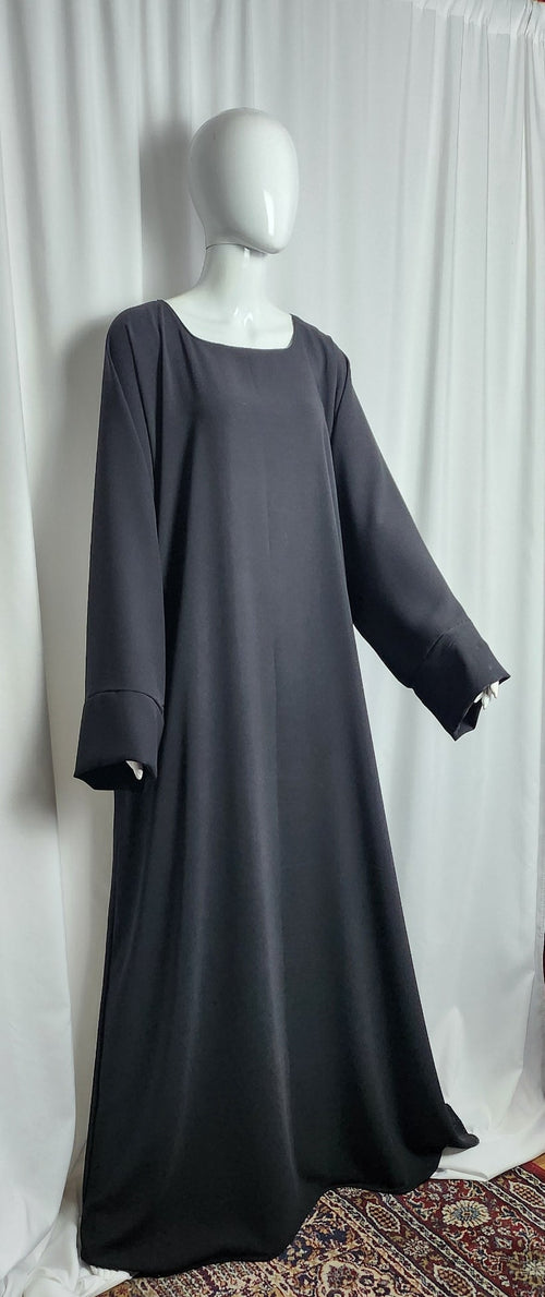 Abaya  m kimonoärm Lyxcrepe extra lång Fatima E