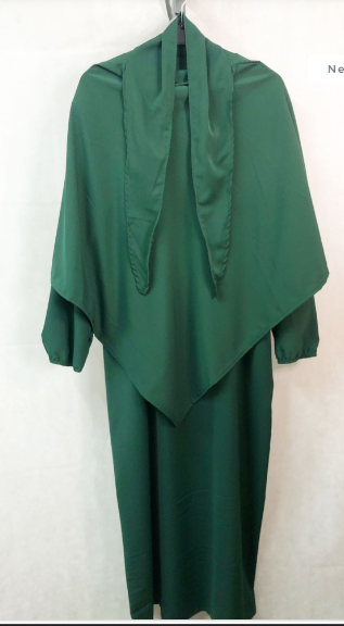 No 37   Abaya m kort khimar  Silky