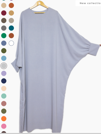 Abaya Bisht/batwing  flera färger