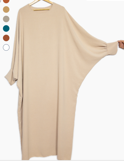 Abaya Bisht/batwing  flera färger