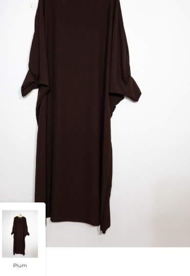 Abaya Bisht/batwing  flera färger