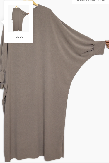 Abaya Bisht/batwing  flera färger