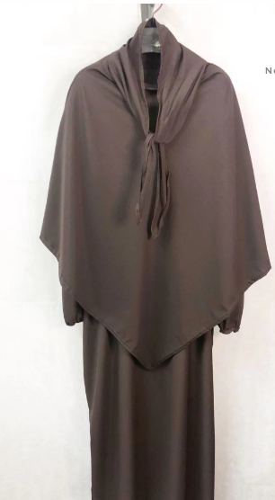 No 37   Abaya m kort khimar  Silky