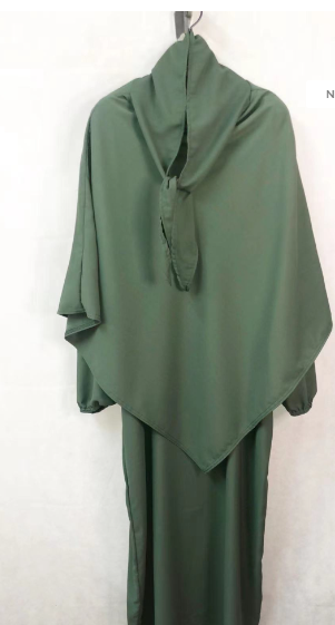 No 37   Abaya m kort khimar  Silky