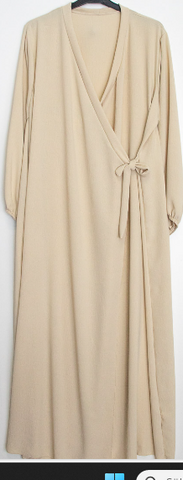 Abaya  omlott sommarcrepe,  flera färger