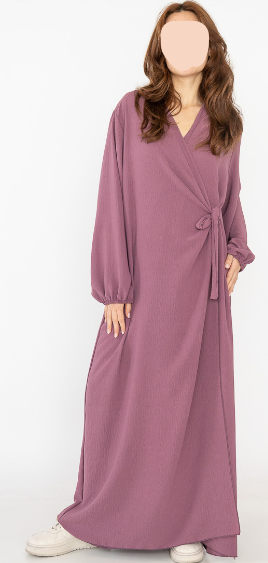 Abaya  omlott sommarcrepe,  flera färger