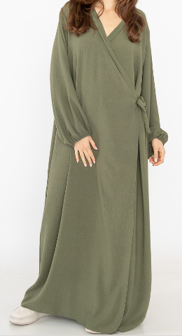 Abaya  omlott sommarcrepe,  flera färger