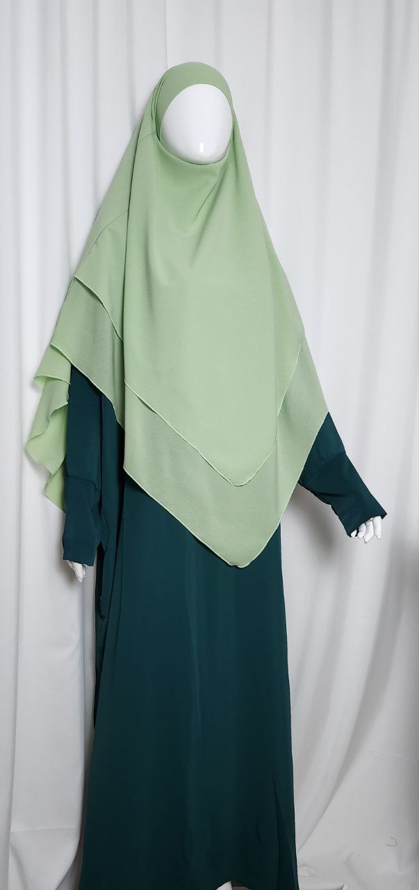 Khimar chiffong  L   Fatima E  flera färger