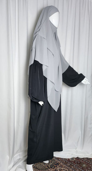 Chiffong khimar No 50  fler färger