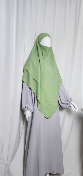 Khimar chiffong  L   Fatima E  flera färger