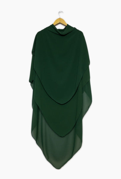 Chiffong khimar No 50  fler färger