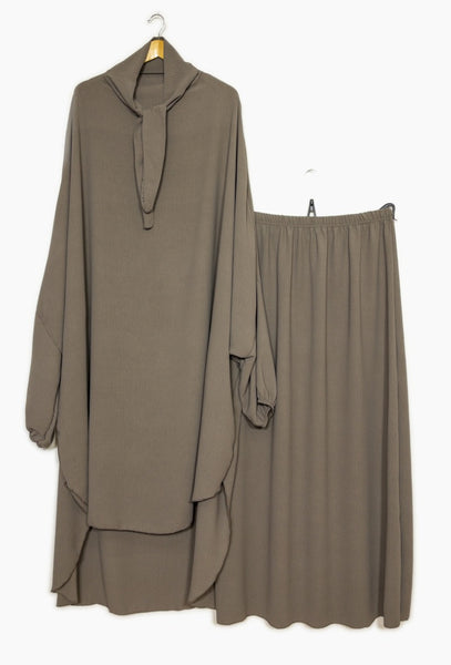 Jilbab no 45    sommarcrepe flera färger