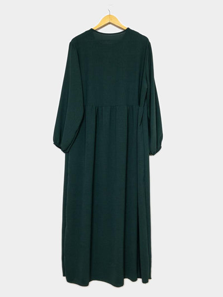 Abaya m veck,  sommarcrepe  flera färger