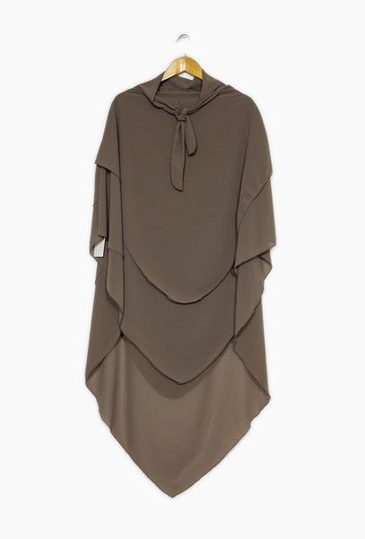 Chiffong khimar No 50  fler färger