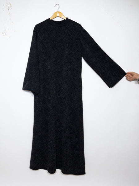 Stickad abaya m kimono- ärm