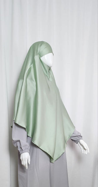 khimar satin  Mint