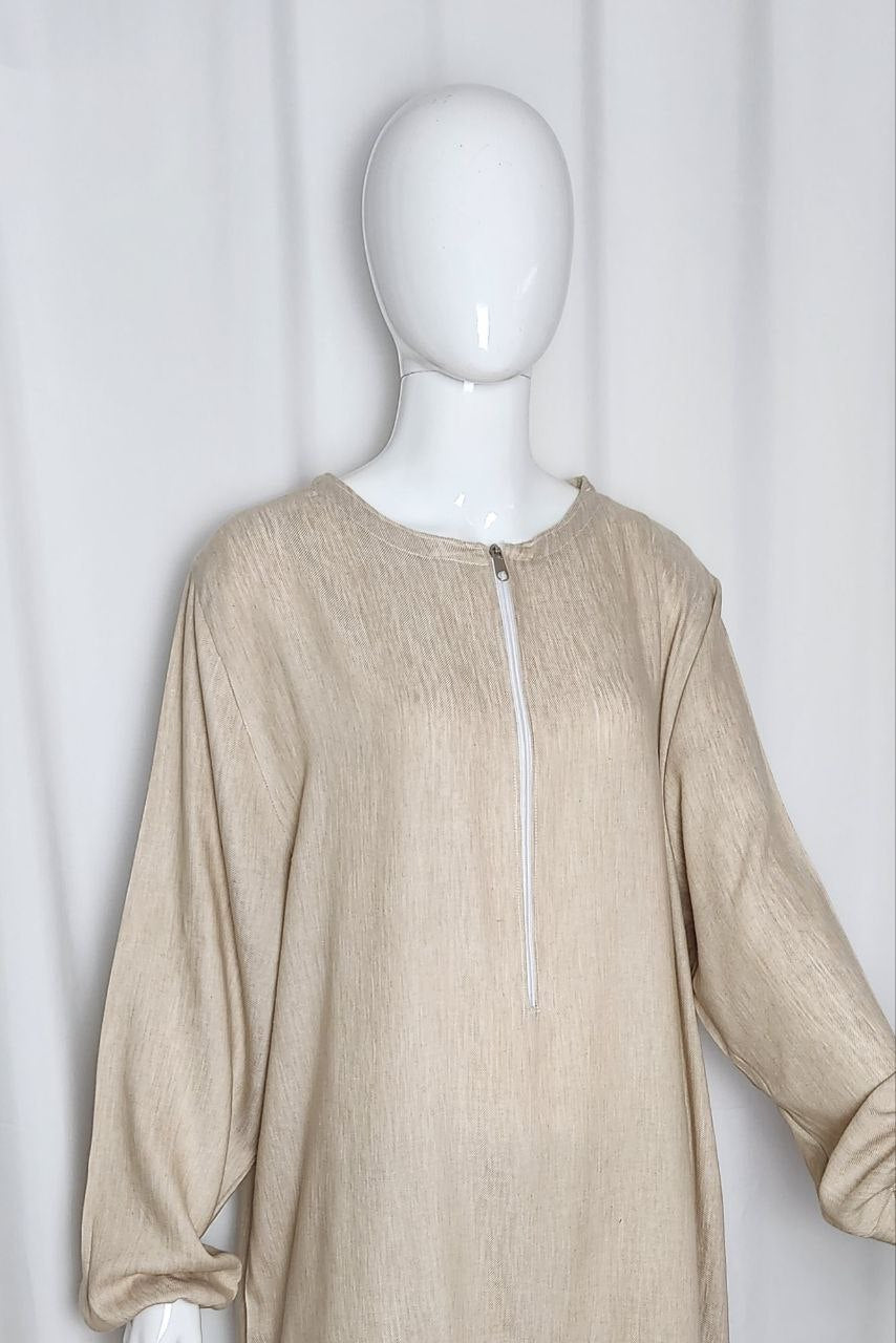 Tyg Linneviskos twill