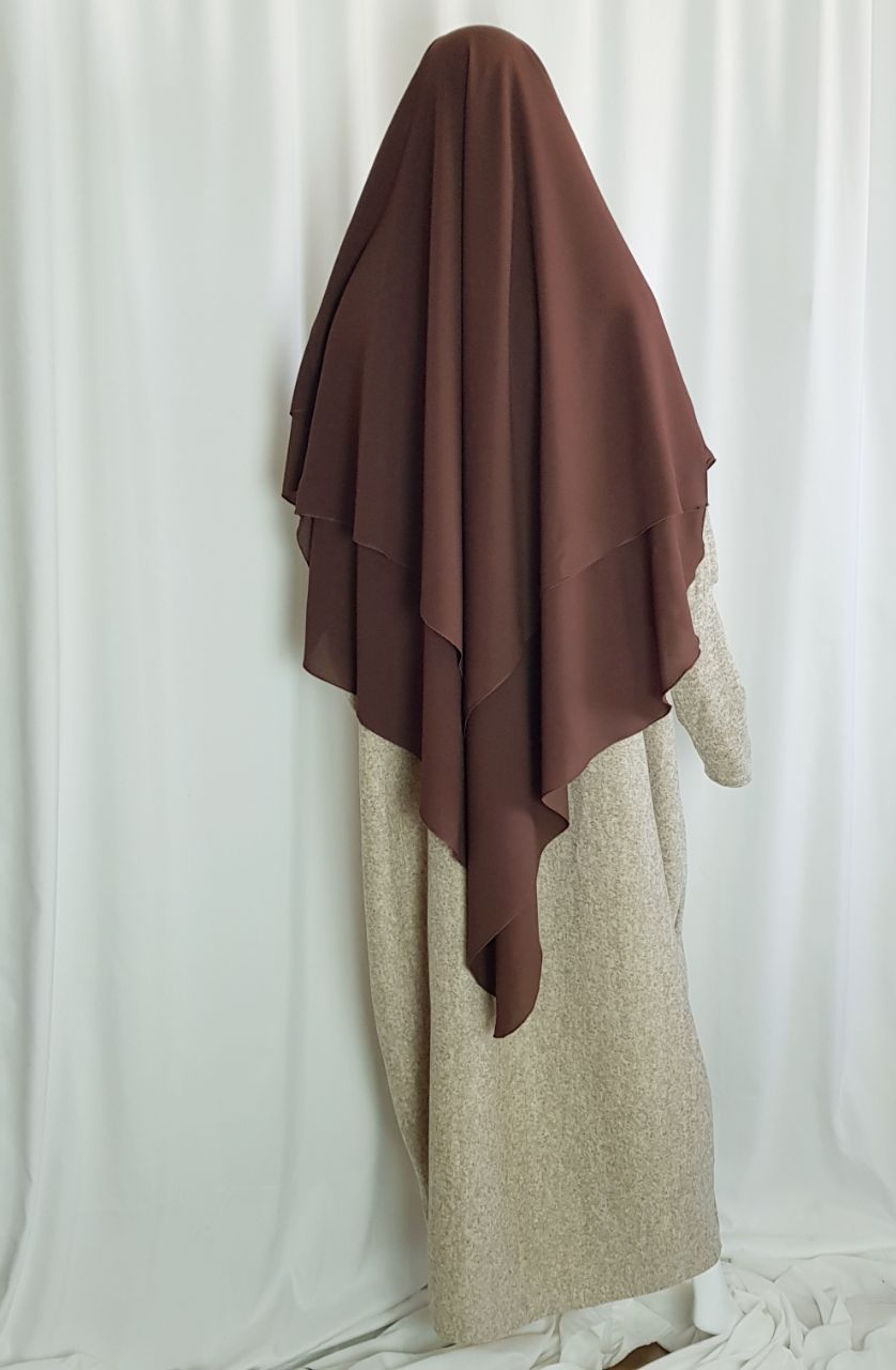 Khimar chiffong  L   Fatima E  flera färger