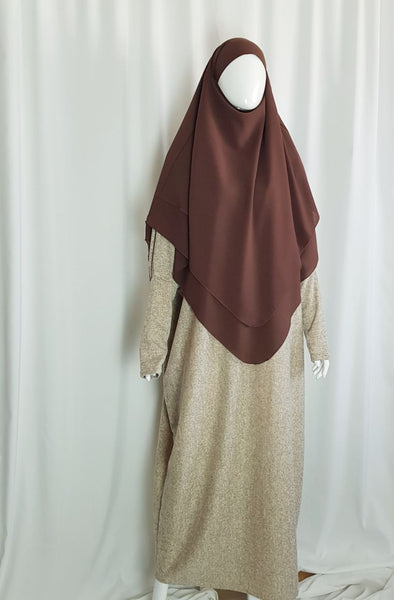 Khimar chiffong  L   Fatima E  flera färger