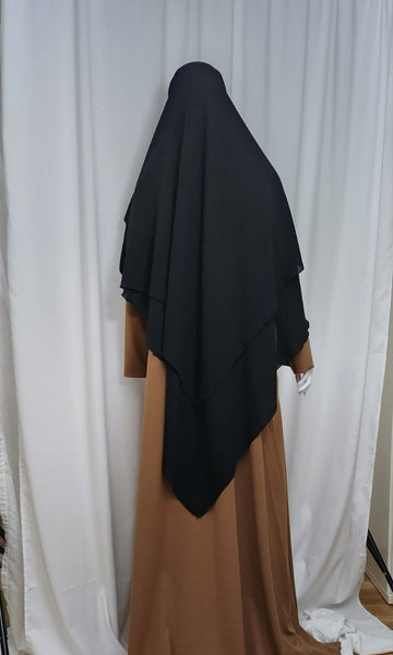 Khimar chiffong  XL      Fatima E flera färger