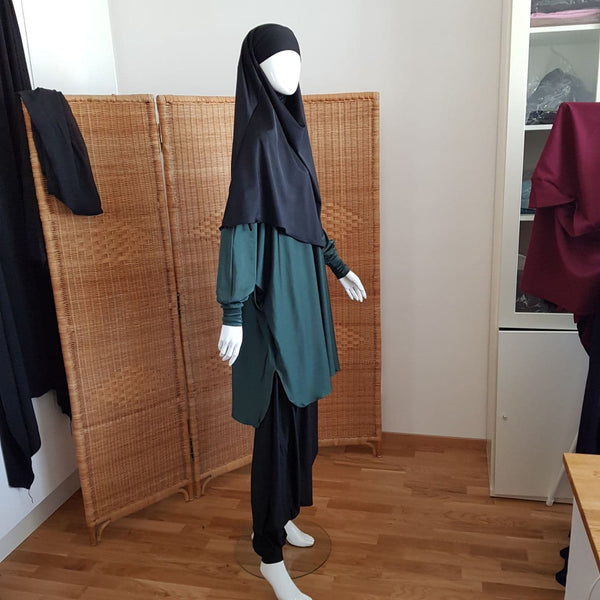 3 -del badkläder  Aktiv Muslimah